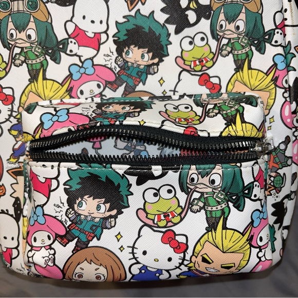 My Hero Academia Hello Kitty & Friends Sanrio Mini Backpack Anime Manga Colorful - Picture 10 of 10
